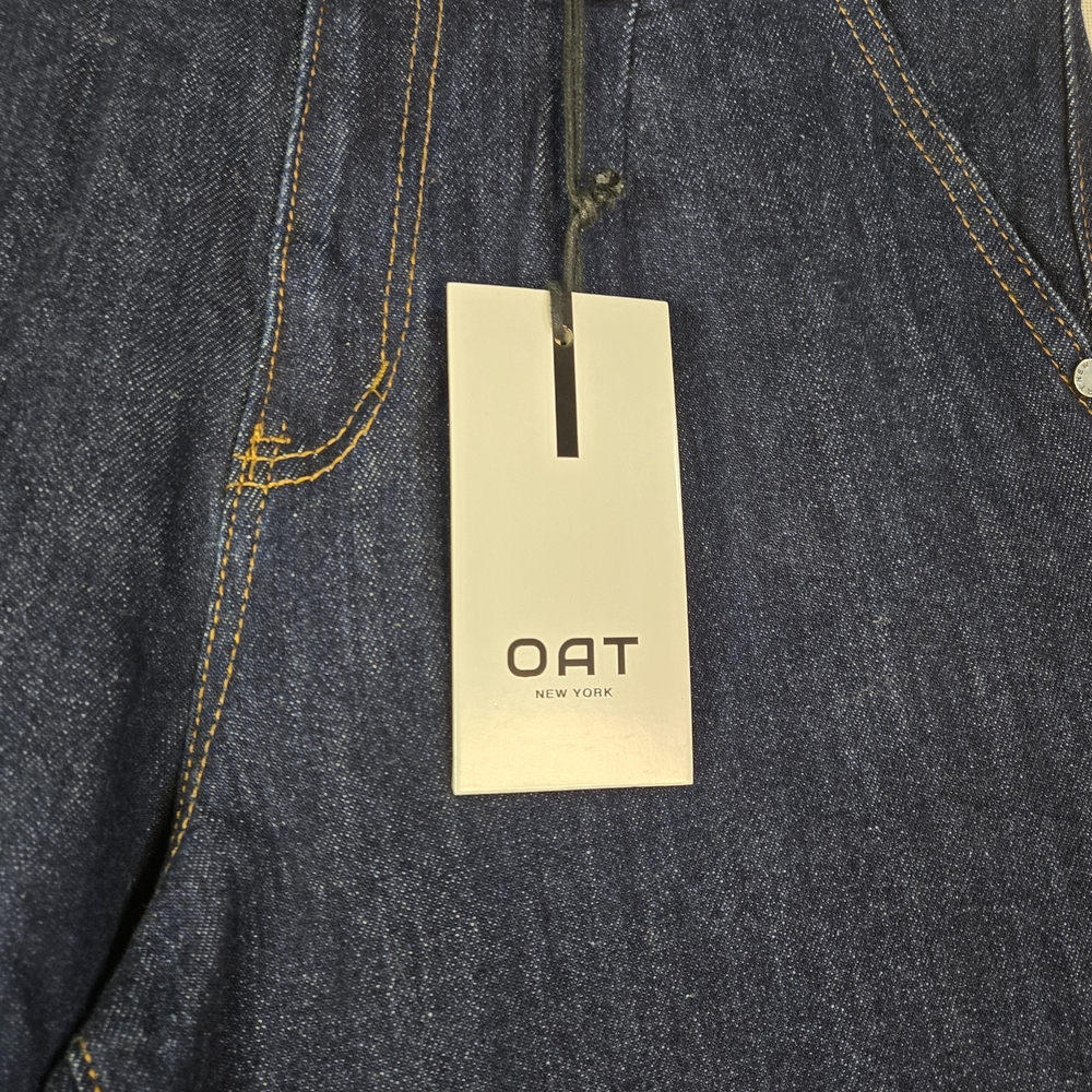 OAT New York Women's Size 2 (26") NWT Medium Wash High Rise Wide Leg Jeans - Picture 3 of 12
